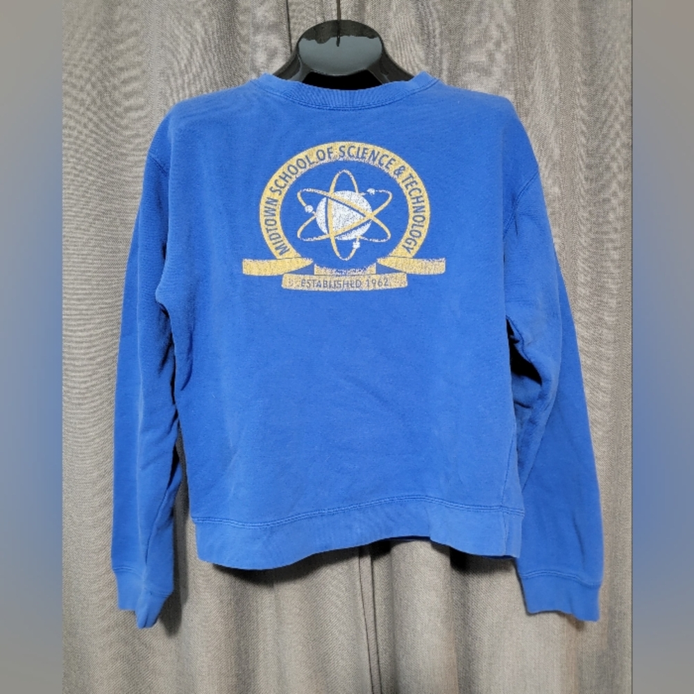 Marvel Spider-Man Midtown School Emblem Sweatshirt Blue